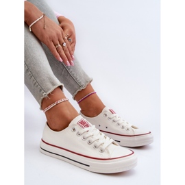Tênis baixo feminino Big Star NN274274 branco 2
