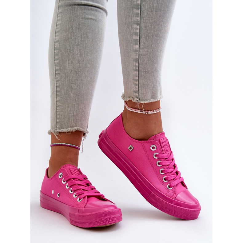 Tênis feminino clássico Big Star NN274290 fúcsia rosa 2