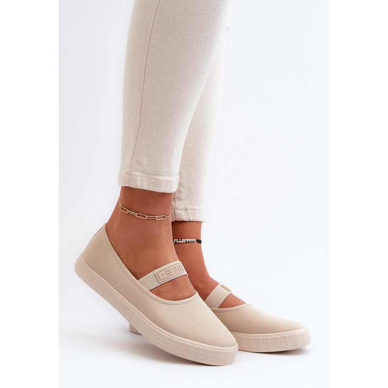Tênis feminino Big Star NN274602 Bege 2