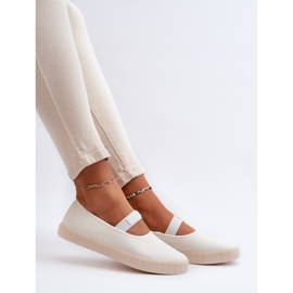 Tênis feminino Big Star NN274601 branco 2