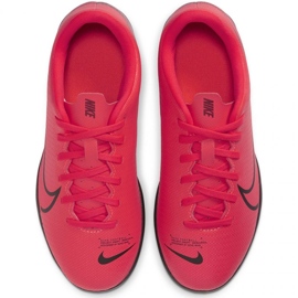 Chuteiras Nike Mercurial Vapor 13 Club Tf Jr AT8177-606 vermelho vermelho 3