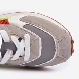 Tênis esportivo masculino Memory Foam System Big Star NN174344 cinza 1