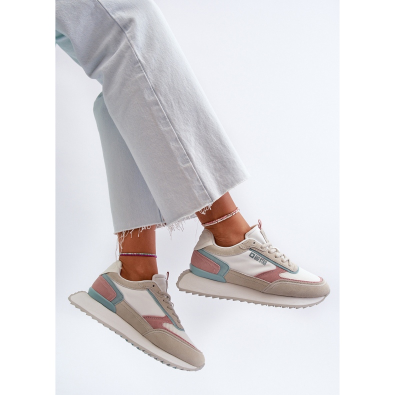 Tênis feminino Memory Foam System Big Star NN274690 Branco 1