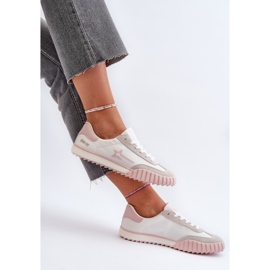 Tênis baixo feminino Big Star NN274868 rosa 1