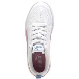 Sapatos Puma Rickie Jr 384311 28 branco 1 Sapatos Puma Rickie Jr 384311 28 branco 1