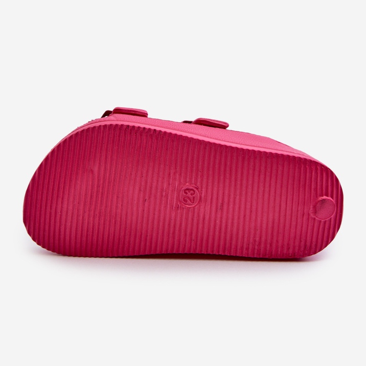 Sandálias infantis leves com fivelas Big Star NN374540 Fúcsia rosa 1