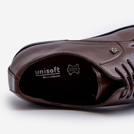 Sapatos Elegantes Masculinos Marrons Jenavee marrom 2