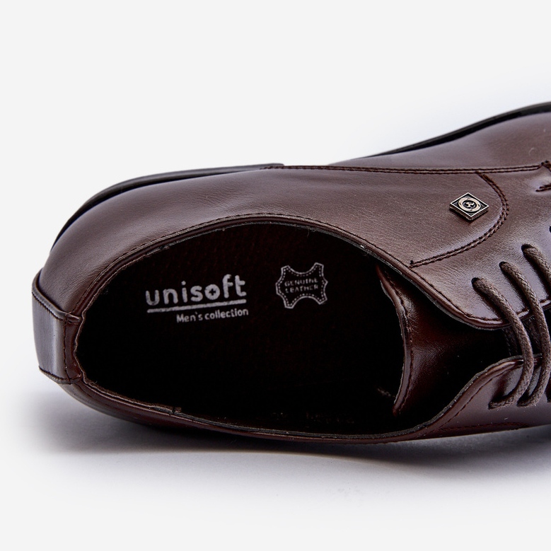 Sapatos Elegantes Masculinos Marrons Jenavee castanho 2