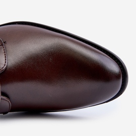 Sapatos Elegantes Masculinos Marrons Jenavee castanho 1