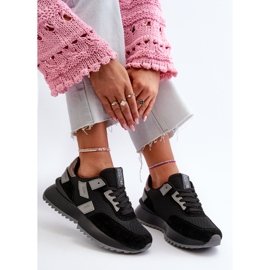 Tênis feminino Big Star NN274975 preto 1