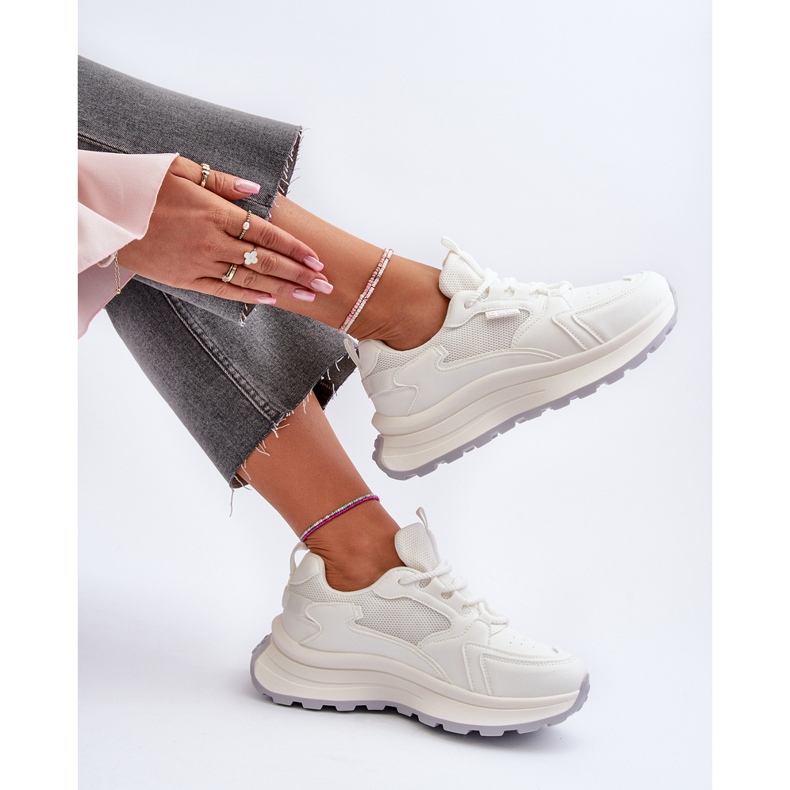 Tênis feminino HI-POLY System Big Star NN274A107 branco 1