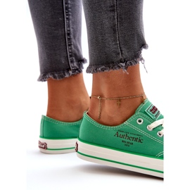 Tênis feminino Big Star NN274240 verde 4