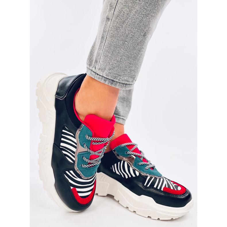 Yeva Black Trainers preto 2