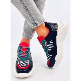 Yeva Black Trainers preto 1