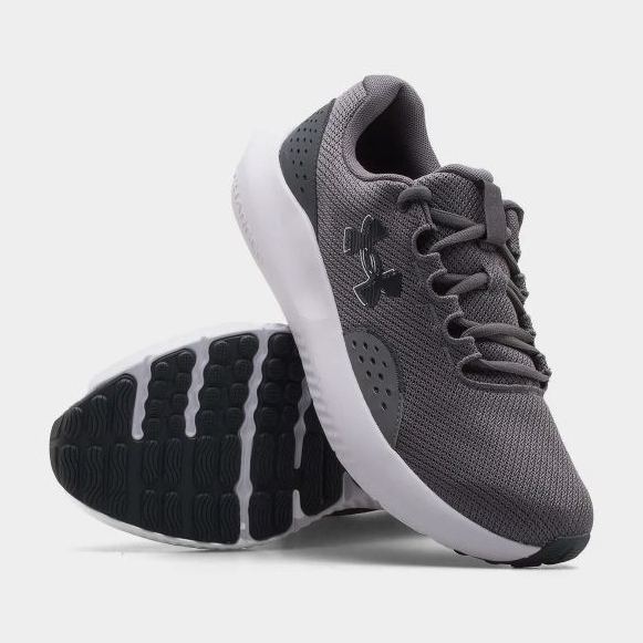 Tênis de corrida Under Armour Surge 4 3027000-106 cinza 1