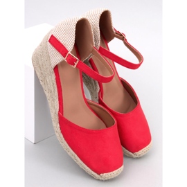 Alpercatas com cunha Platten Red vermelho 1