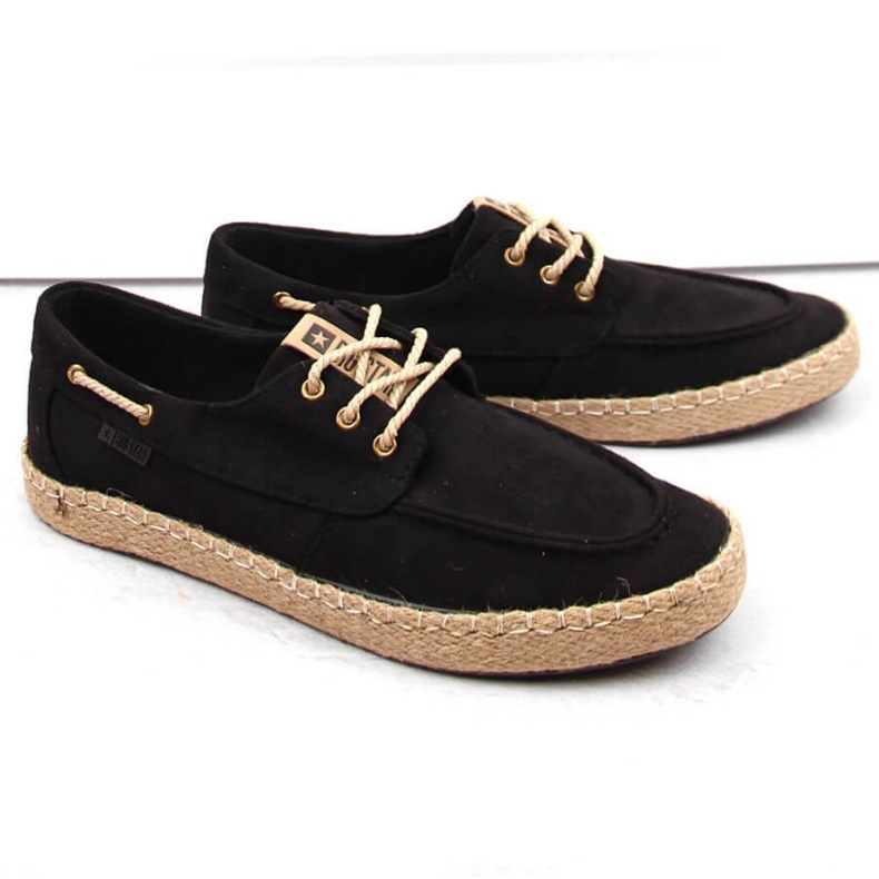 Sapatos de camurça preta Big Star INT1995A preto 1