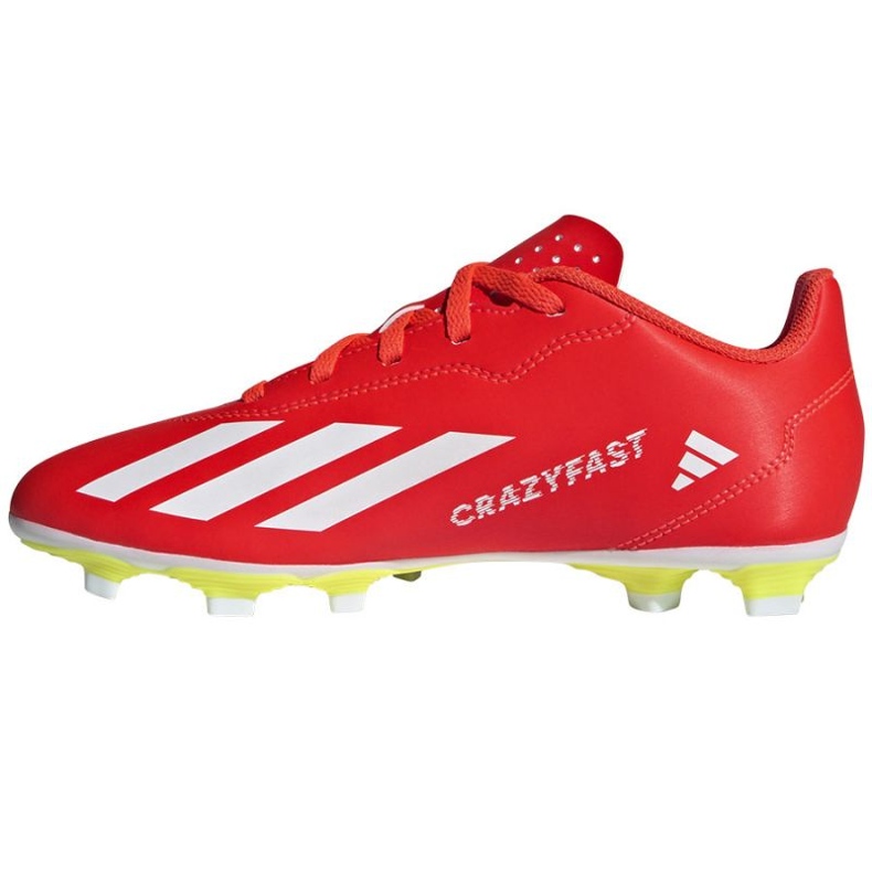 Chuteiras Adidas X Crazyfast Club FxG IF0720 vermelho 1