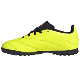 Chuteiras Adidas Predator Club L Tf Jr IG5436 amarelo 1