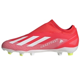 Chuteiras Adidas X Crazyfast League Ll Fg Jr IF0688 vermelho 1