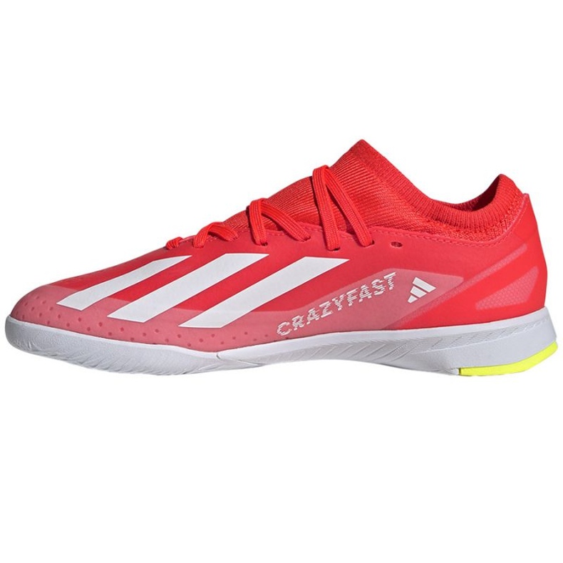 Chuteiras Adidas X Crazyfast League In Jr IF0684 vermelho 1