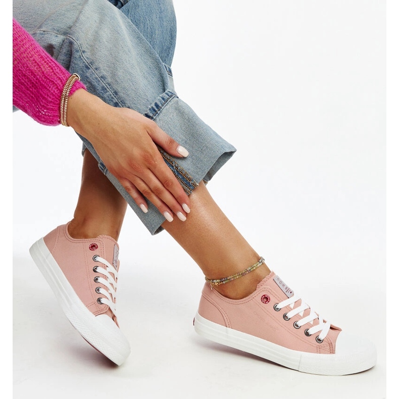 Tênis Cross Jeans feminino rosa 1