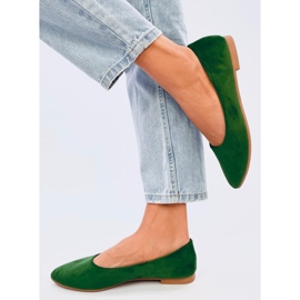 Sabrina Keys Green com palmilha de couro verde 1