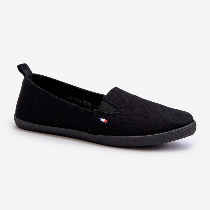 Tênis feminino slip-on preto Adrancia 1