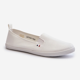 Tênis feminino slip-on branco Adrancia 1