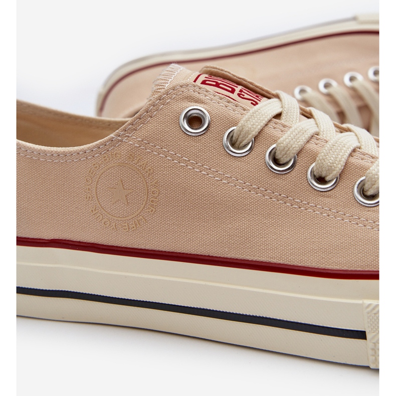 Tênis baixo masculino Big Star NN174100 Bege 2