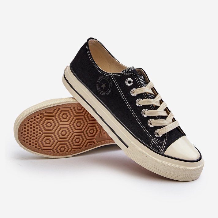 Tênis baixo masculino Big Star NN174099 preto 1