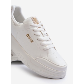 Tênis masculino com sistema de espuma viscoelástica Big Star NN174149 branco 2 Tênis masculino com sistema de espuma viscoelástica Big Star NN174149 branco 2