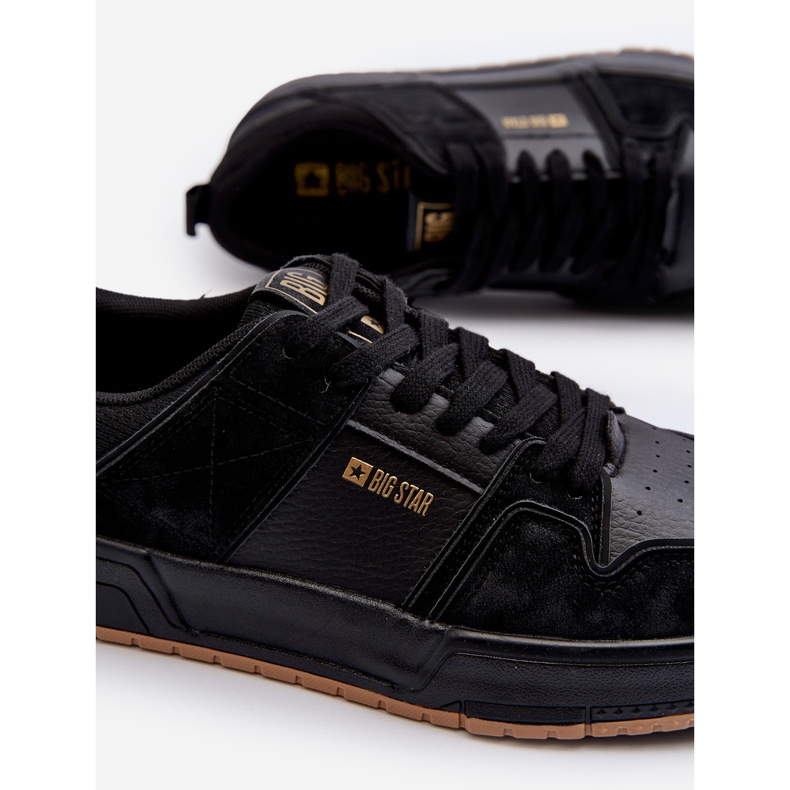 Tênis masculino Big Star NN174094 preto 2