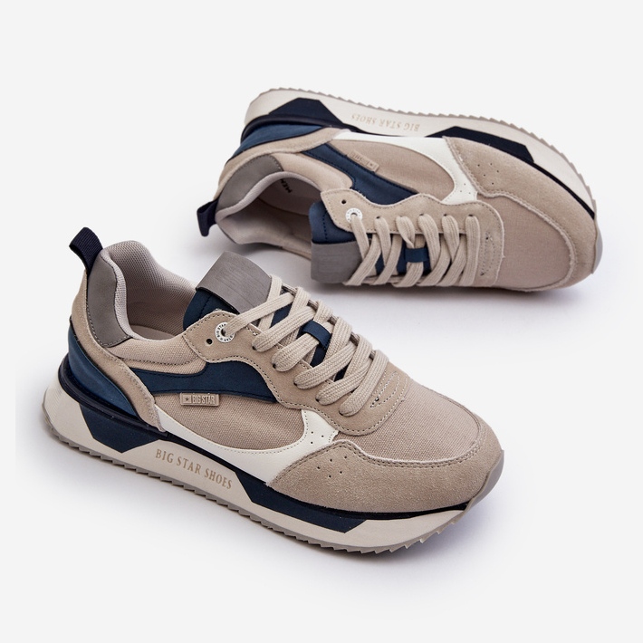 Tênis masculino Memory Foam System Big Star NN174348 cinza 2