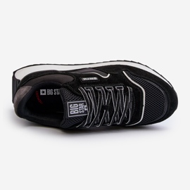 Tênis masculino Big Star NN174321 sistema de espuma viscoelástica preto 1