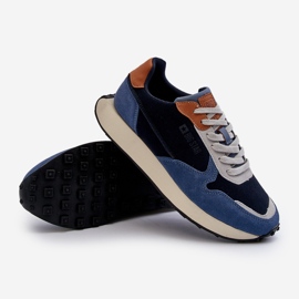 Tênis masculino Memory Foam System Big Star NN174356 Azul marinho 1