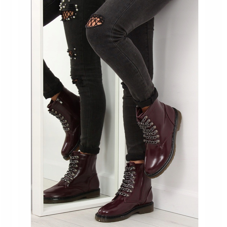 Bota Martensiaki DD32 Vermelho 2 Bota Martensiaki DD32 Vermelho 2