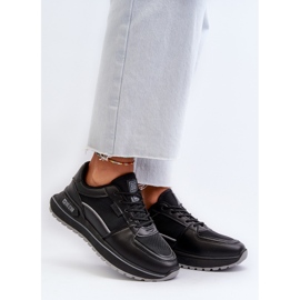 Tênis feminino Big Star NN274A090 preto 2