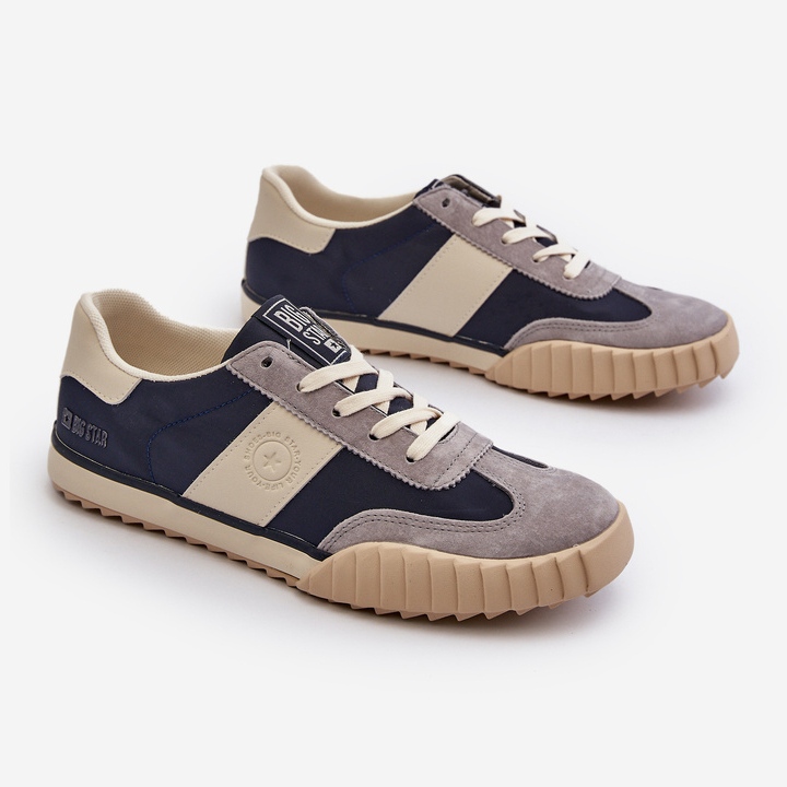 Tênis masculino Big Star NN174516 Azul marinho 2
