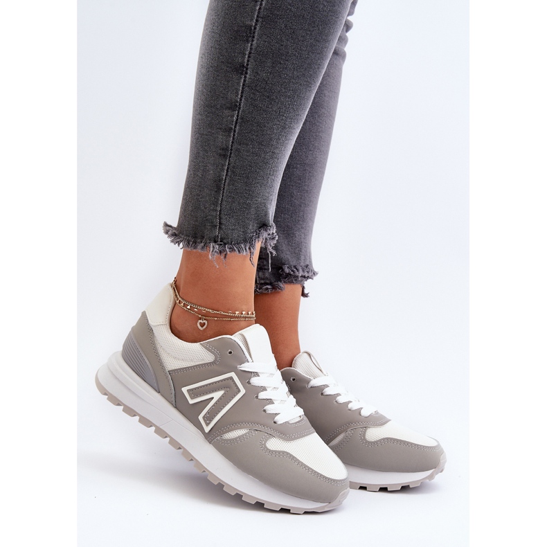 Tênis Feminino Calçado Esportivo Cinza Daisee 2