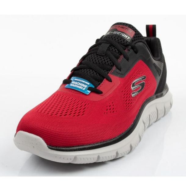 Sapatos Skechers Track 232698/RDBK vermelho 1 Sapatos Skechers Track 232698/RDBK vermelho 1