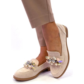 Mocassins de pedra Anselme Bege 2