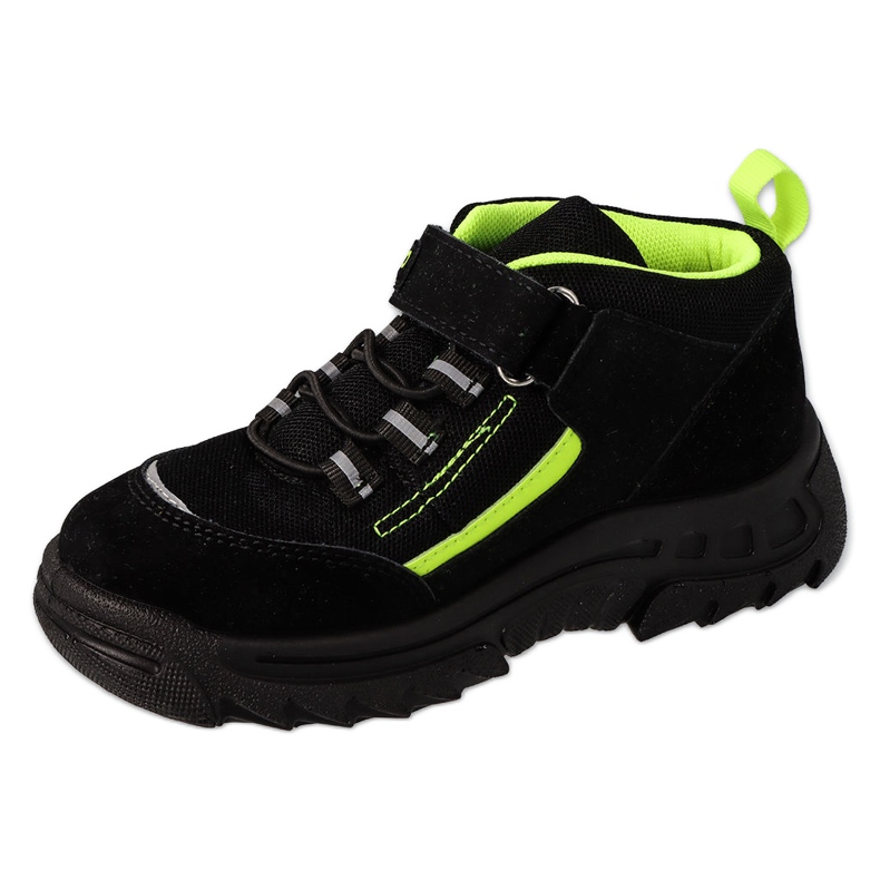 Esportes infantis Befado com velcro preto/verde 515Y004 4