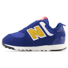 Sapatos New Balance, sapatos de bebê NW574HBG azul 1