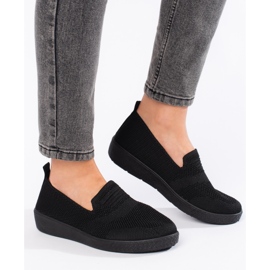 Tênis slip-on preto 2