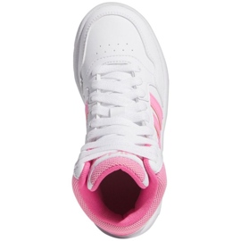 Tênis Adidas Hoops 3.0 Mid K IG3716 branco 1