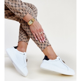 Tênis Vinceza de couro branco 1