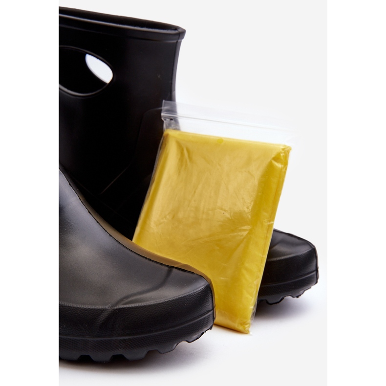 Botas impermeáveis ​​femininas LEMIGO Garden 752 pretas preto 2
