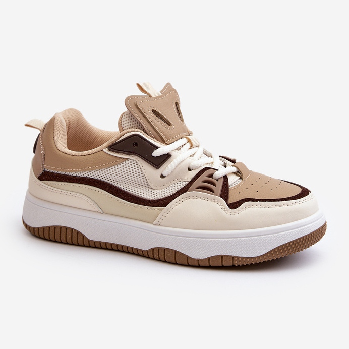 Tênis feminino com plataforma marrom Etnaria 2