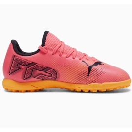 Chuteiras Puma Future 7 Play Tt Jr 107737-03 rosa 1 Chuteiras Puma Future 7 Play Tt Jr 107737-03 rosa 1